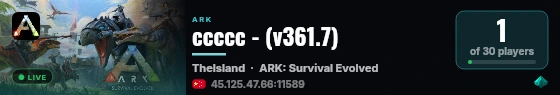 ccccc - (v361.7) live status badge