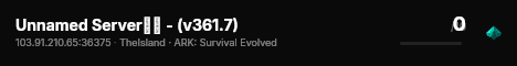 Unnamed Server无敌 - (v361.7) live status badge