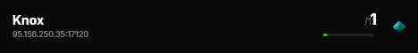 Knox live status badge