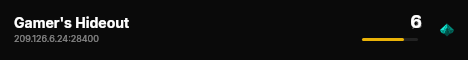 Gamer's Hideout live status badge