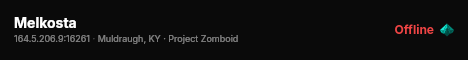 Melkosta live status badge