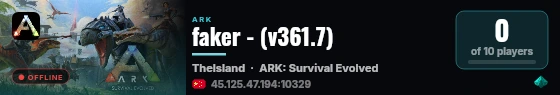 faker - (v361.7) live status badge
