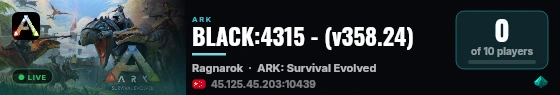 BLACK:4315 - (v358.24) live status badge