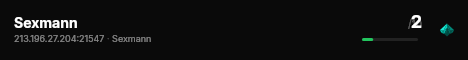 Sexmann live status badge