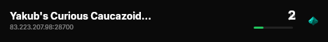Yakub's Curious Caucazoid Kin live status badge