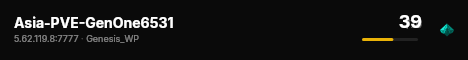 Asia-PVE-GenOne6531 live status badge