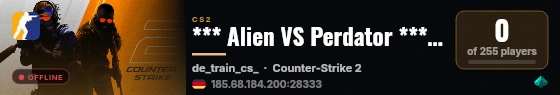 *** Alien VS Perdator ***shop*** live status badge