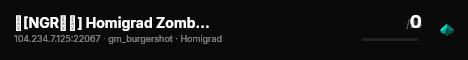 🔻[NGR🇨🇱] Homigrad Zombie Plague [discord.gg/ShDFWN3gsU live status badge