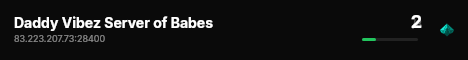 Daddy Vibez Server of Babes live status badge