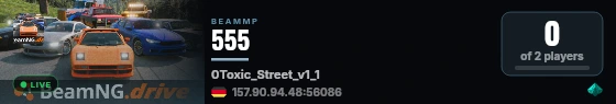 555 live status badge