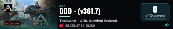 DDD - (v361.7) live status badge