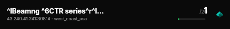 ^lBeamng ^6CTR series^r^l - Season 1 live status badge