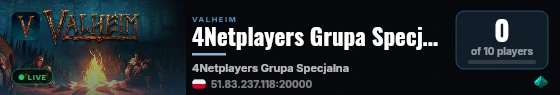 4Netplayers Grupa Specjalna live status badge