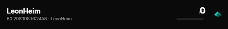 LeonHeim live status badge
