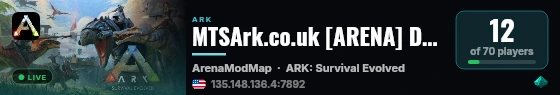 MTSArk.co.uk [ARENA] Deathmatch - (v358.24) live status badge