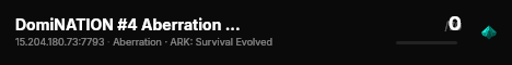 DomiNATION #4 Aberration PvE (4xH, 5xXP, 8xT/B) - (v358.24) live status badge