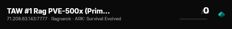 TAW #1 Rag PVE-500x (Primal Fear,Gaia,Castles) - (v358.24) live status badge