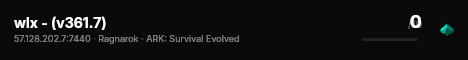 wlx - (v361.7) live status badge