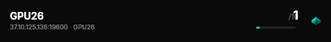 GPU26 live status badge