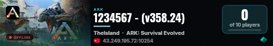 1234567 - (v358.24) live status badge