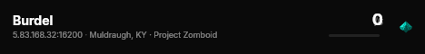 Burdel live status badge