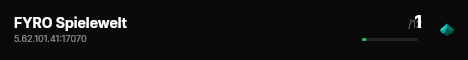 FYRO Spielewelt live status badge