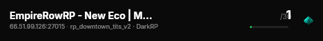 EmpireRowRP - New Eco | M9K | Gambling | Drugs | Bitminer (NEED live status badge
