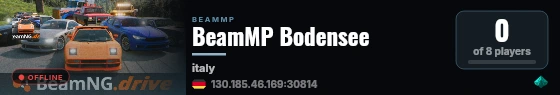 BeamMP Bodensee live status badge