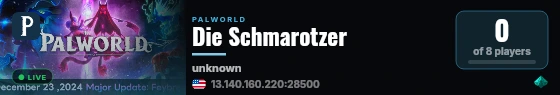 Die Schmarotzer live status badge