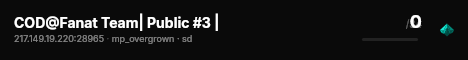 COD@Fanat Team| Public #3 | live status badge