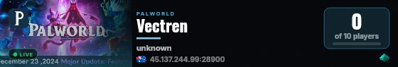 Vectren live status badge