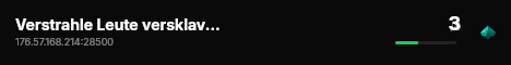Verstrahle Leute versklaven Pals live status badge
