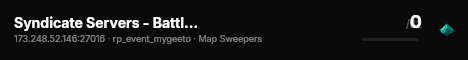 Syndicate Servers - Battlefront Operations | CWRP/COOP PvE live status badge