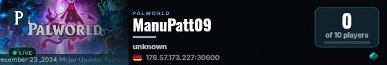 ManuPatt09 live status badge