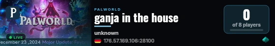 ganja in the house live status badge