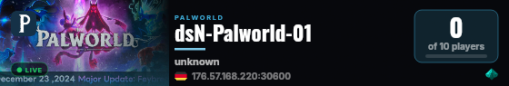 dsN-Palworld-01 live status badge
