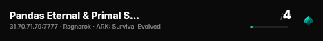 Pandas Eternal & Primal Server  - (v361.7) live status badge