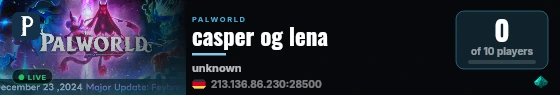 casper og lena live status badge