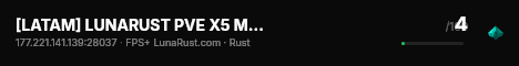 [LATAM] LUNARUST PVE X5 Mensual | 02/07 Full Wipe live status badge