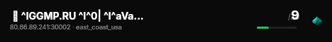  ⭐ ^lGGMP.RU ^l^0| ^l^aVanilla ^r^0- ^rECUSA ^l^0| ^r#24/7 #russian #русский live status badge