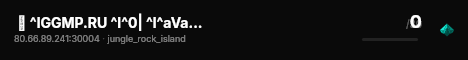  ⭐ ^lGGMP.RU ^l^0| ^l^aVanilla ^r^0- ^rJungle ^l^0| ^r#24/7 #russian #русский live status badge