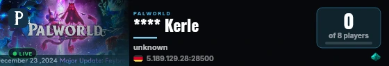 **** Kerle live status badge