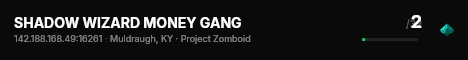 SHADOW WIZARD MONEY GANG live status badge