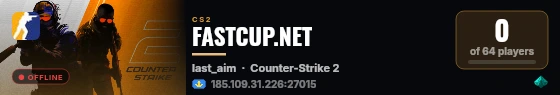 FASTCUP.NET live status badge