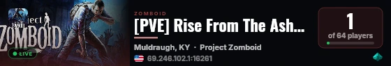 [PVE] Rise From The Ashes // ACT I live status badge