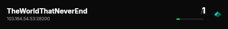 TheWorldThatNeverEnd live status badge