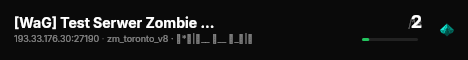 [WaG] Test Serwer Zombie mod @pukawka live status badge
