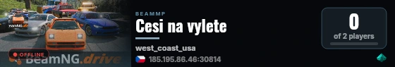 Cesi na vylete live status badge