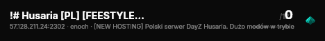 !# Husaria [PL] [FEESTYLE] Safe_Base,Heli,Horses,Cars,TRADER live status badge
