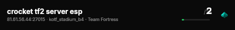 crocket tf2 server esp live status badge